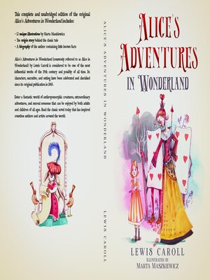 cover image of Alice's Adventures in Wonderland (Illustrated by Marta Maszkiewicz)